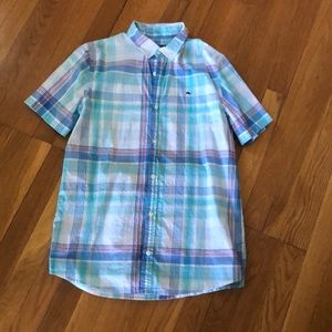 Vineyard Vines Boys XL button up shirt- worn once!